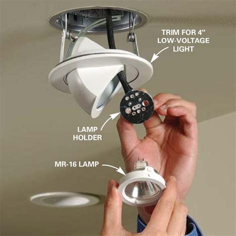 How To Install Recessed Light In Ceiling