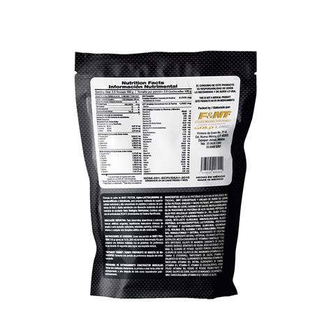 Whey Protein Fandnt Proteína De Suero De Leche Sabor Nuez 500 Gr