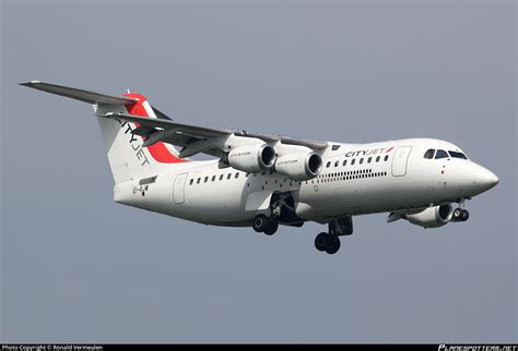 Ei Rjw Cityjet Bae Systems Avro Rj Photo By Ronald Vermeulen Id