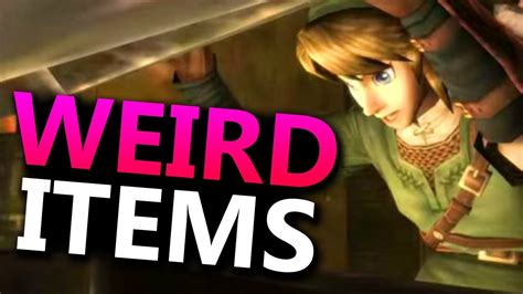 Top Weirdest Items In The Legend Of Zelda Hyrule Gamer Youtube