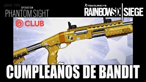 Rainbow Six Siege Desaf O Cumplea Os De Bandit En Directo