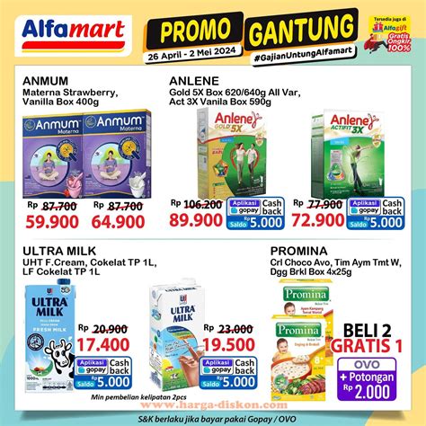 Promo Alfamart Akhir Pekan Promo Jsm April Mei Sopasti