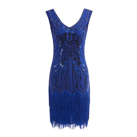 Baocc Sequin Dress For Women Vintage 1920s Women Flapper Dress Costume