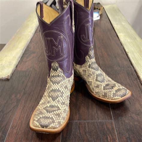 Rattlesnake- Natural – JM Boots