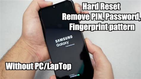 Samsung Galaxy A32 How Hard Reset Removing PIN Password GSM YouTube