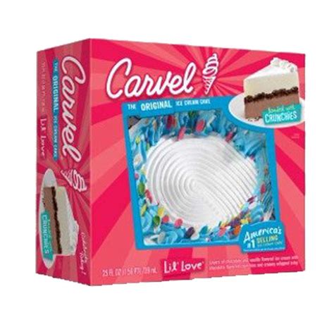 Carvel Lil Love Round Ice Cream Cake Chocolate And Vanilla Ice Cream Chocolate