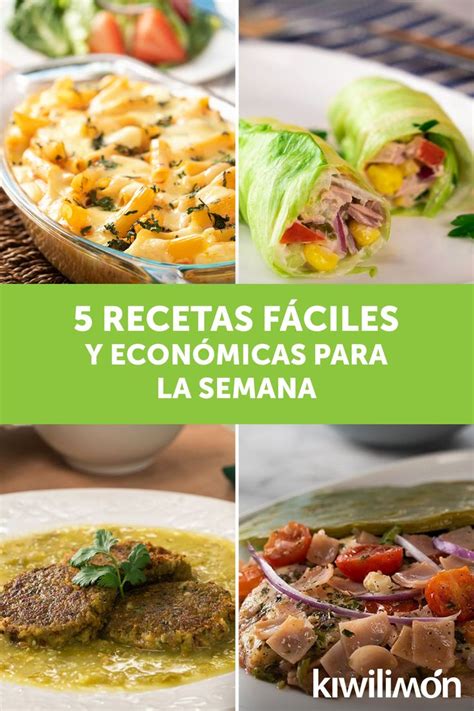 Arriba Imagen Recetas Economicas Y Nutritivas Para La Semana