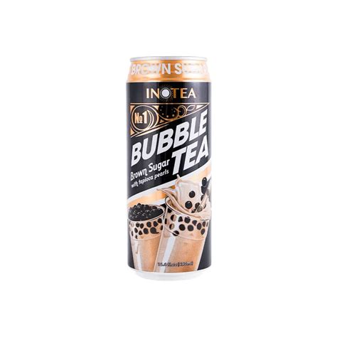 Brown Sugar Bubble Tea w/ Pearls - 16.6oz - Exotic Snacks Company