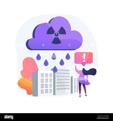 Acid Rain Abstract Concept Vector Illustration Stock Vector Image And Art Alamy