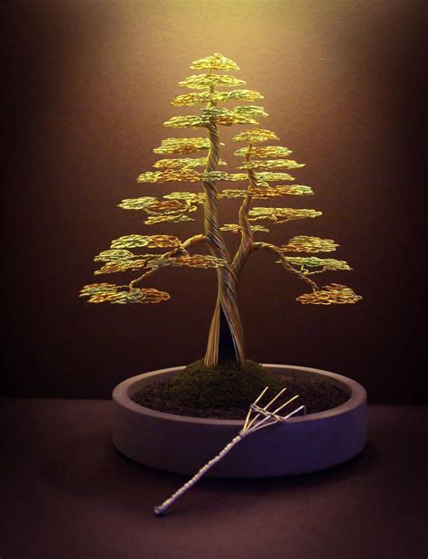 Wire Bonsai Tree Sculpture Made By Steve Bowen By Bowenbonsai On Deviantart