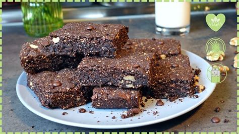 Receita De Brownie Vegano E Sem Gl Ten F Cil E R Pida Brownie Youtube