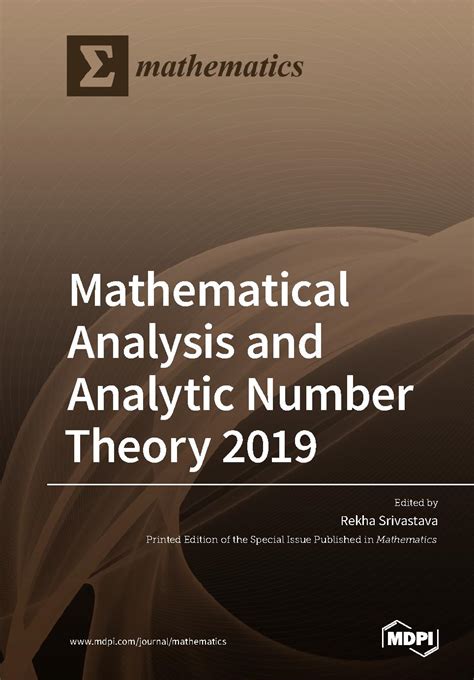 Mathematical Analysis And Analytic Number Theory Pdf Host