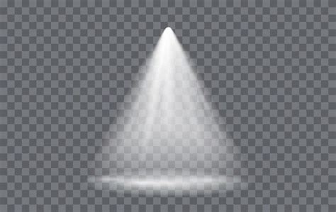 Premium Vector Light Effect Spotlight With Transparent Background