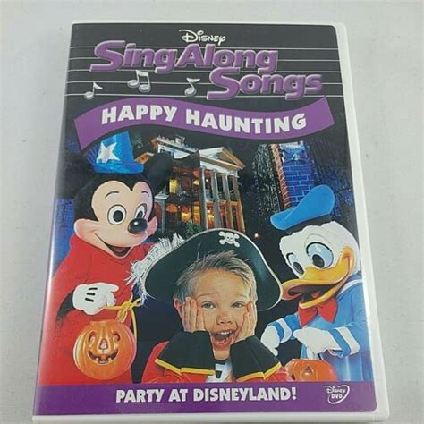 Disney Sing Along Songs Happy Haunting Party At Disneyland Dvd