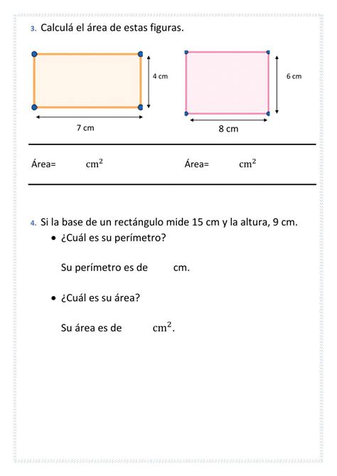 Como Sacar El Area Y Perimetro De Un Rectangulo Odica Hot Sex