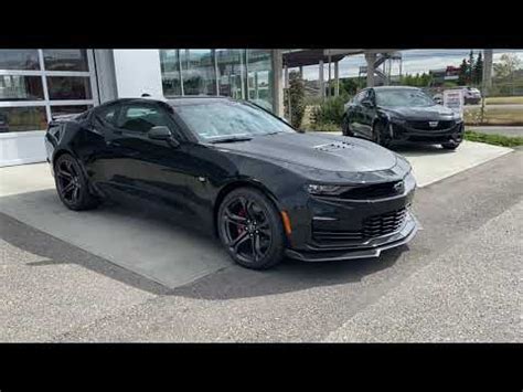 Black 2021 Chevrolet Camaro 2SS Review GSL GM City Calgary YouTube