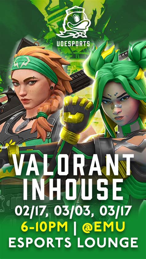 University Of Oregon Esports On Twitter 😳 Inhouses Are Back With Valorant This Friday They