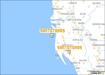 Santo Tomas (Philippines) map - nona.net