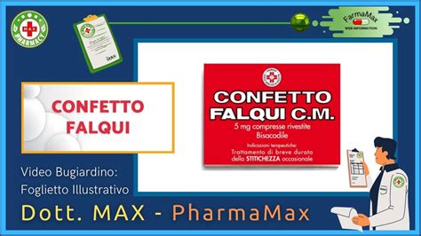 Cos Il Farmaco Confetto Falqui Foglietto Illustrativo Bugiardino