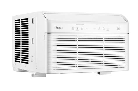 8,000 BTU Smart Window Air Conditioner, Cools, Circulates, Dehumidifies ...