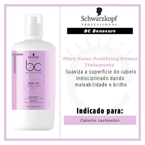 Máscara De Tratamento Schwarzkopf Bc Keratin Smooth Perfect 750ml Época Cosméticos Época