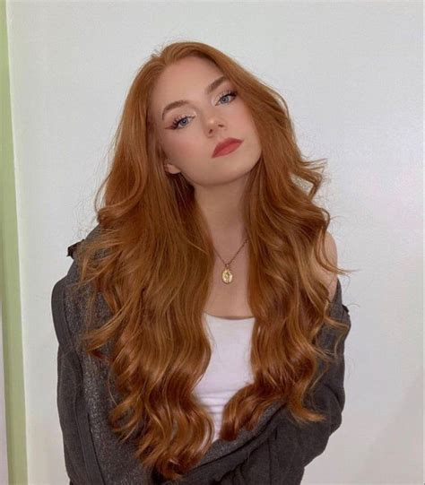 Long Wavy Hair Ginger Hair Color Ginger Hair Orange Hair