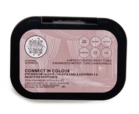 MAC Encrypted Kryptonite Connect In Colour 6 Pan Eyeshadow Palette