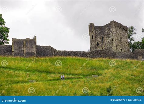 Peveril Castle in Peak District National Park - MANCHESTER, UK - AUGUST 15, 2022 Editorial Image ...