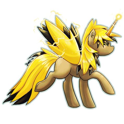 Mlp Zapdos By Bean Sprouts On Deviantart