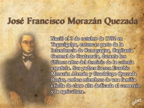 Vida De José Francisco Morazán Quezada