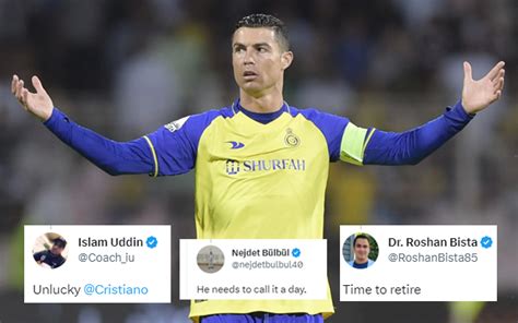 Aur Khelo Choti League Yahi Hoga Fans React As Cristiano Ronaldo S