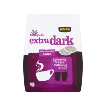 Jumbo Koffiepads Extra Dark Stuks G Bestellen Jumbo