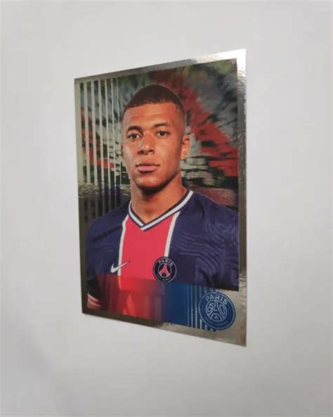 PANINI KYLIAN MBAPPE 50 Years PSG 2020 2021 Portrait Paris Saint