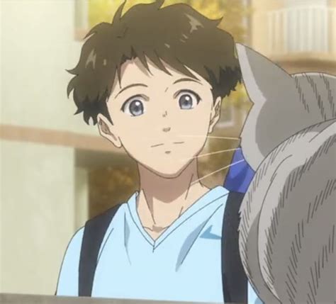 Person With Cat On Shoulder Anime And Manga