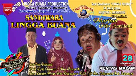 Live Streaming Sandiwara Lingga Buana Desa Kedungwaru Minggu Agustus