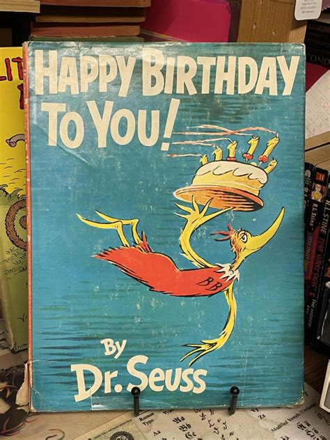 Happy Birthday To You Dr Seuss 1st Edition 1st Printing