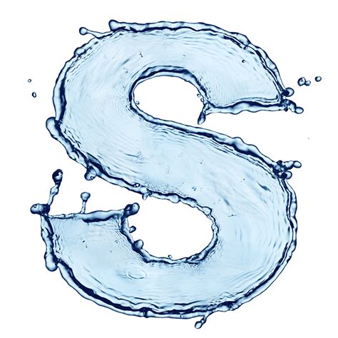 Buy Aqua splash Font And Make Breathtaking Water Typography Arts