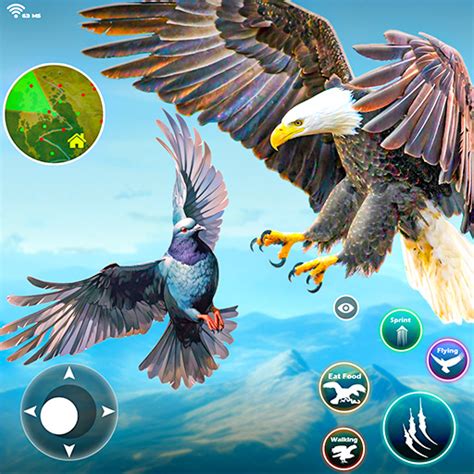 Juego pájaro simulador águila Apps en Google Play