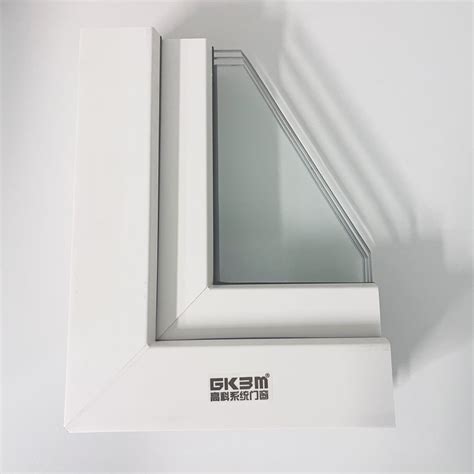 GKBM 65 Series UPVC Casement Window Profiles Extrusion For Interior And