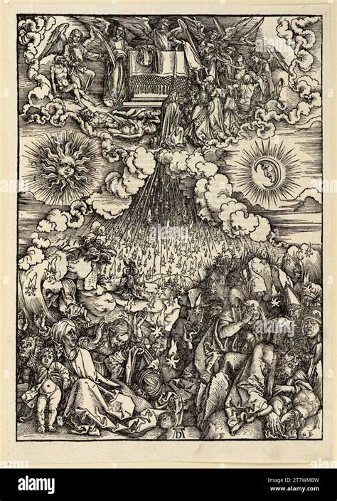Albrecht Dürer The Opening Of The Fifth And Sixth Seal Apocalypse