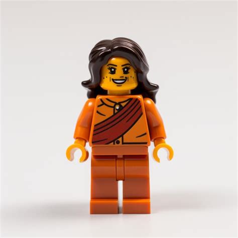 Premium Photo Lego Female Sakhi Naah A Twisted Character In The Style Of Elisa Breton