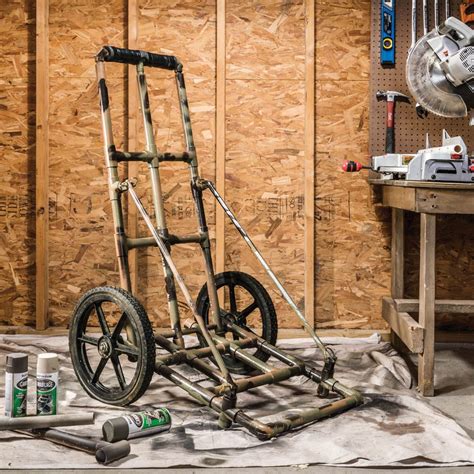 How To Build A Lightweight Game Cart For Hauling Out Deer Outdoor Life