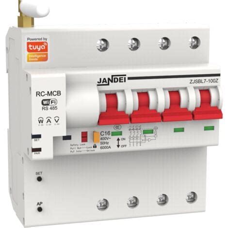 Jandei Commutateur Magn Tothermique Wi Fi Automatique A P Tuya