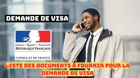 liste des documents à fournir pour la demande de visa France procédure