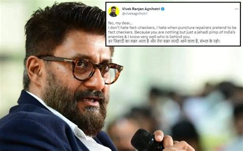 EXPOSED Vivek Agnihotri LASHES Out At Fact Checkers For Revealing The