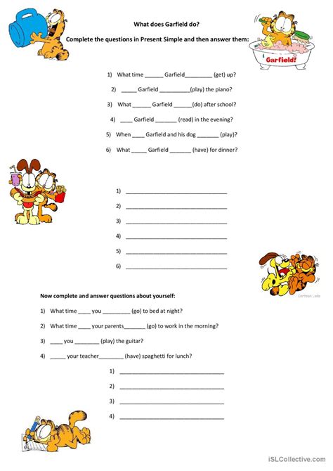 Present Simple Interrogative… English Esl Worksheets Pdf And Doc