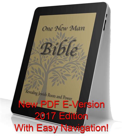 One New Man Bible e-version (pdf) - True Potential Media