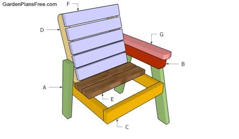 Outdoor Chair Plans Free Garden Plans How To Build Garden Projects