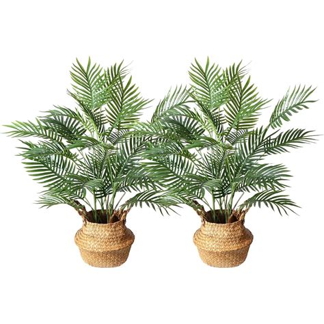 Plante Artificiale Decorative Soguyi Set Bucati Palmier Areca In