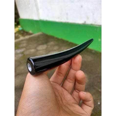 Jual Pipa Model Tanduk Galih Kayu Kelor 12 Cm X 2 Cm Shopee Indonesia